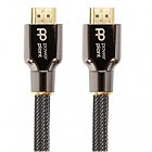 Кабель мультимедийный HDMI to HDMI 3.0m 2.1V, Ultra HD 8K, eARC, 30AWG PowerPlant (CA912209)