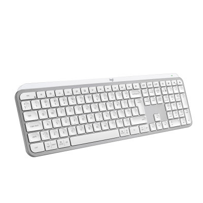 Клавиатура Logitech MX Keys S Wireless UA Pale Grey (920-011588) (U0841884)