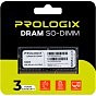 Модуль памяти для ноутбука SoDIMM DDR3 8GB 1600 MHz Prologix (PRO8GB1600D3S) (U0929890)