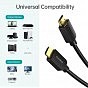 Кабель мультимедийный HDMI to HDMI 2.0m V.2.1 8K 60Hz HDR10 HLG 48Gbps YUV 444 Choetech (XHH-TP20) (U0792642)