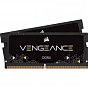 Модуль пам'яті для ноутбука SoDIMM DDR4 32GB (2x16GB) 3200 MHz Vengeance Corsair (CMSX32GX4M2A3200C22) (U0922435)