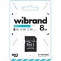 Карта памяти Wibrand 8GB microSD class 4 (WICDC4/8GB-A) (U0933834)