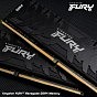 Модуль памяти для компьютера DDR4 8GB 3200 MHz RenegadeBlack Kingston Fury (ex.HyperX) (KF432C16RB/8) (U0604462)