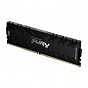 Модуль пам'яті для комп'ютера DDR4 8GB 3200 MHz RenegadeBlack Kingston Fury (ex.HyperX) (KF432C16RB/8) (U0604462)