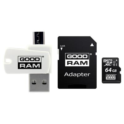 Карта пам'яті Goodram 64GB microSDXC class 10 UHS-I (M1A4-0640R12) (U0421950)