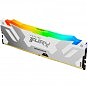 Модуль пам'яті для комп'ютера DDR5 16GB 6400 MHz Renegade White/Silver Kingston Fury (ex.HyperX) (KF564C32RWA-16) (U0909517)