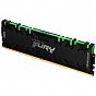 Модуль пам'яті для комп'ютера DDR4 8GB 3200 MHz Renegade RGB Kingston Fury (ex.HyperX) (KF432C16RBA/8) (U0559440)