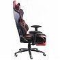 Кресло игровое Special4You ExtremeRace black/red/white with footrest (E6460) (U0651963)