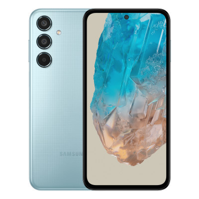 Мобільний телефон Samsung Galaxy M35 5G 6/128GB Light Blue (SM-M356BLBBEUC) (U0934680)