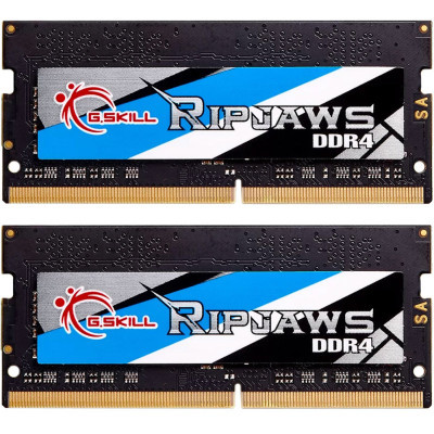 Модуль пам'яті для ноутбука DDR4 64GB (2x32GB) 3200 MHz Ripjaws G.Skill (F4-3200C22D-64GRS) (U0909486)