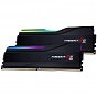 Модуль памяти для компьютера DDR5 32GB (2x16GB) 6800 Trident Z5 RGB Black G.Skill (F5-6800J3445G16GX2-TZ5RK) (U0797828)