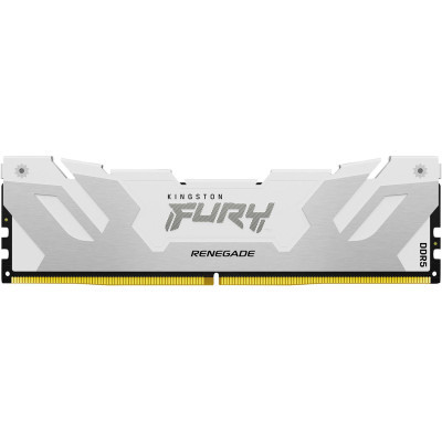 Модуль памяти для компьютера DDR5 16GB 7600 MHz Renegade White XMP Kingston Fury (ex.HyperX) (KF576C38RW-16) (U0922430)