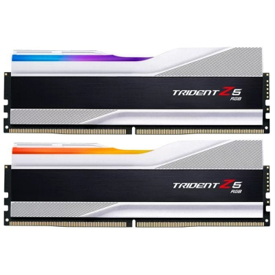 Модуль памяти для компьютера DDR5 32GB (2x16GB) 6000 MHz Trident Z5 RGB White G.Skill (F5-6000J3238F16GX2-TZ5RW) (U0944131)