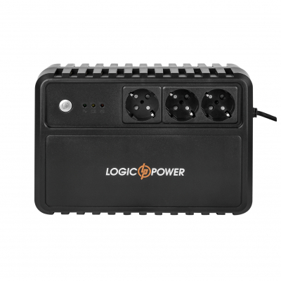 Пристрій безперебійного живлення LogicPower LP-400VA-3PS (16157) (U0649870)