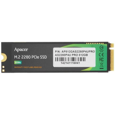 Накопичувач SSD M.2 2280 512GB Apacer (AP512GAS2280P4UPRO-1) (U0606304)