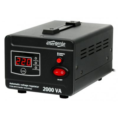 Стабілізатор EnerGenie EG-AVR-D2000-01, 1200Вт (EG-AVR-D2000-01) (U0164451)