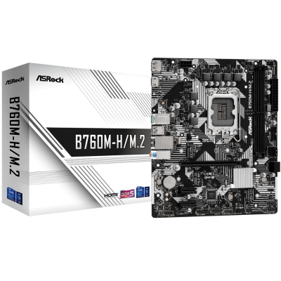 Материнська плата ASRock B760M-H/M.2 (U0866538)