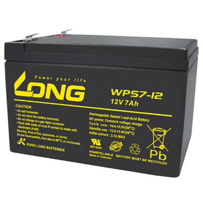 Батарея до ДБЖ Long 12В 7Ач (WPS7-12) (WPS7-12) (U0398253)