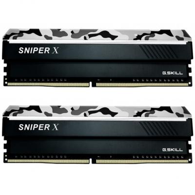 Модуль пам'яті для комп'ютера DDR4 32GB (2x16GB) 3200 MHZ SniperX Urban Camo G.Skill (F4-3200C16D-32GSXWB) (U0434883)