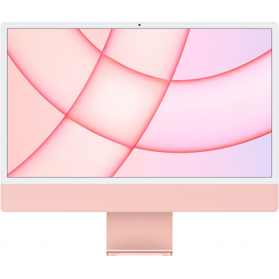 Комп'ютер Apple A2438 24» iMac Retina 4.5K / Apple M1 with 8-core GPU, 256SSD, Pink (MGPM3UA/A) (U0566862)