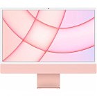 Компьютер Apple A2438 24» iMac Retina 4.5K / Apple M1 with 8-core GPU, 256SSD, Pink (MGPM3UA/A)