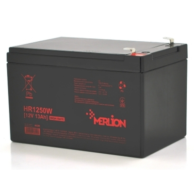 Батарея до ДБЖ Merlion HR1250W, 12V 13Ah (HR1250W) (U0827638)