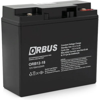 Батарея до ДБЖ Orbus ORB1218 AGM 12V 18Ah (ORB1218) (U0828318)