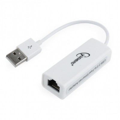 Мережева карта USB2.0 to Fast Ethernet Gembird (NIC-U2-02) (U0375347)