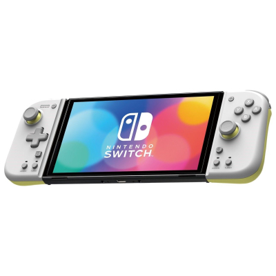 Геймпад Hori Split Pad Compact (Light Grey x Yellow) for Nintendo (NSW-373U) (U0874126)