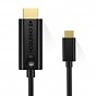 Кабель мультимедійний USB-C to HDMI 3.0m 4K 30Hz Choetech (XCH-0030BK) (U0792641)