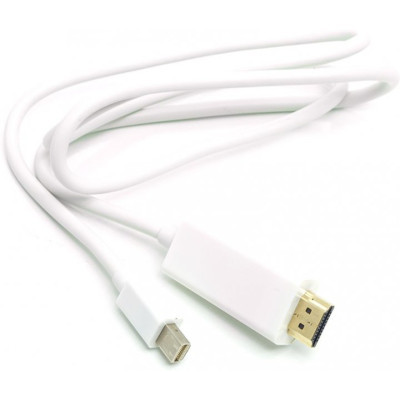 Кабель мультимедийный miniDisplayPort (M) to HDMI (M) 1.0m PowerPlant (CA912131) (U0654812)