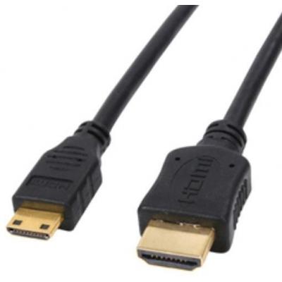 Кабель мультимедийный HDMI A to HDMI C (mini), 1.0m Atcom (6153) (U0084189)