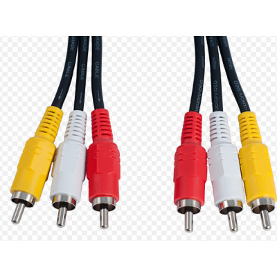 Кабель мультимедийный 3RCA to 3RCA 7.5m Atcom (13275) (U0084209)