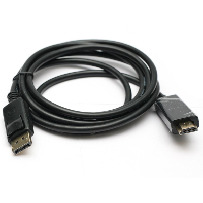 Кабель мультимедійний DisplayPort to HDMI 1.8m PowerPlant (KD00AS1237) (U0133826)