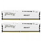 Модуль памяти для компьютера DDR5 32GB (2x16GB) 6400 MHz Beast White EXPO Kingston Fury (ex.HyperX) (KF564C32BWEK2-32)