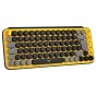 Клавиатура Logitech POP Keys Wireless Mechanical Keyboard UA Blast Yellow (920-010735) (U0817362)