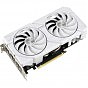 Видеокарта ASUS GeForce RTX4070 SUPER 12Gb DUAL OC WHITE EVO (DUAL-RTX4070S-O12G-EVO-WHITE) (U0952139)