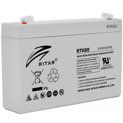 Батарея до ДБЖ Ritar AGM RT680, 6V-8Ah (RT680) (U0244709)