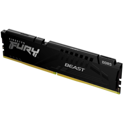 Модуль памяти для компьютера DDR5 32GB 5600 MHz Beast Black Kingston Fury (ex.HyperX) (KF556C40BB-32) (U0746475)