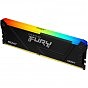 Модуль пам'яті для комп'ютера DDR4 16GB 3200 MHz Beast RGB Kingston Fury (ex.HyperX) (KF432C16BB2A/16) (U0874227)