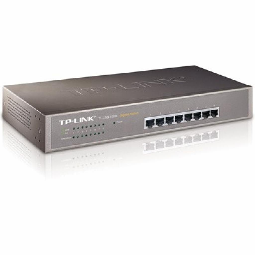 Коммутатор сетевой TP-Link TL-SG1008 (U0003292)