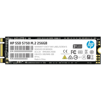 Накопитель SSD M.2 2280 256GB S750 HP (16L55AA) (U0660068)