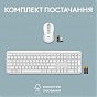 Комплект Logitech MK950 Bluetooth/Wireles UA Off-White (920-012491) (U0946790)