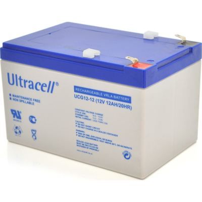 Батарея до ДБЖ Ultracell 12V-12Ah, GEL (UCG12-12) (U0952985)