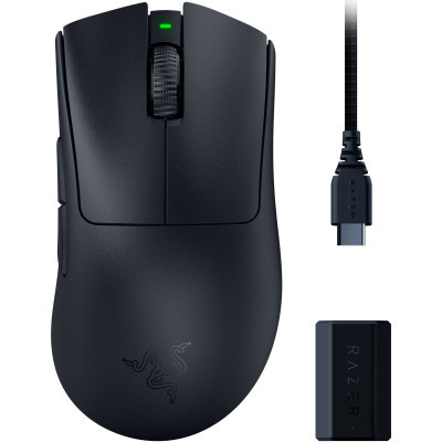 Мышка Razer DeathAdder V3 PRO Wireless & Mouse Dock Black (RZ01-04630300-R3WL) (U0917604)