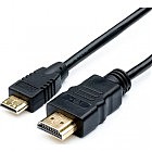 Кабель мультимедийный HDMI A to HDMI C (mini), 1.0m Atcom (11501)