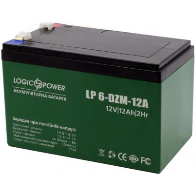 Батарея до ДБЖ LogicPower 12В 12 Ач (6-DZM-12) (3536) (U0103967)