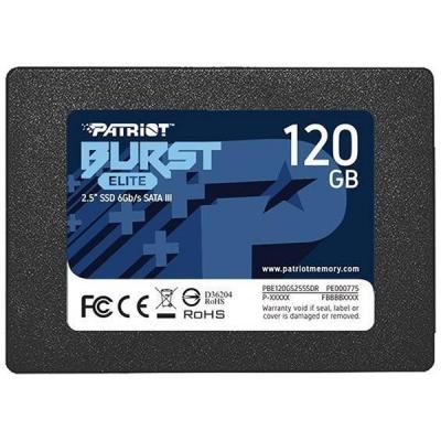 Накопитель SSD 2.5» 120GB Burst Elite Patriot (PBE120GS25SSDR) (U0500258)