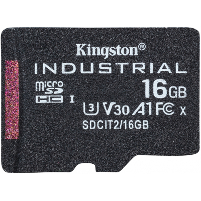 Карта памяти Kingston 16GB microSDHC class 10 UHS-I V30 A1 (SDCIT2/16GBSP) (U0589587)