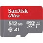 Карта памяти SanDisk 512GB microSDXC class 10 UHS-I Ultra (SDSQUAC-512G-GN6MA) (U0874220)